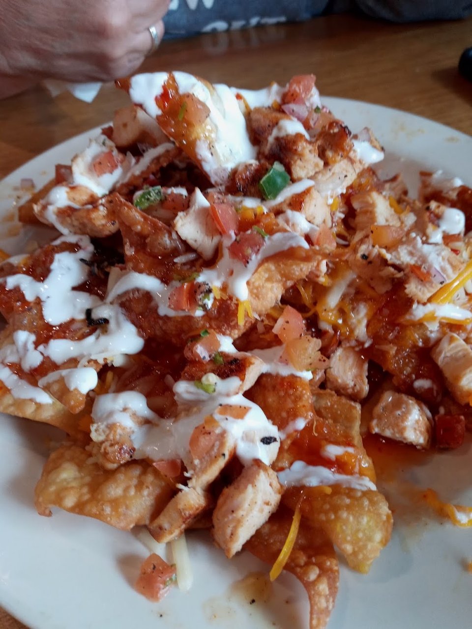 Wonton Nachos