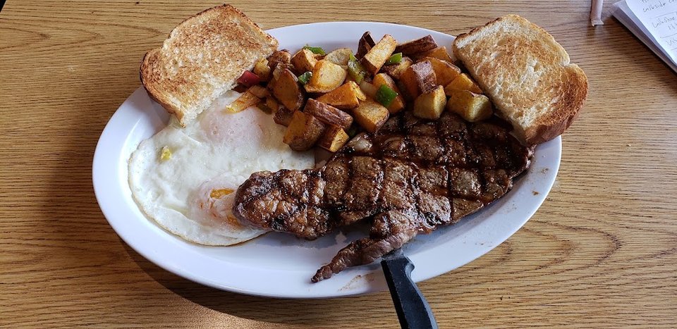New York Steak & Eggs